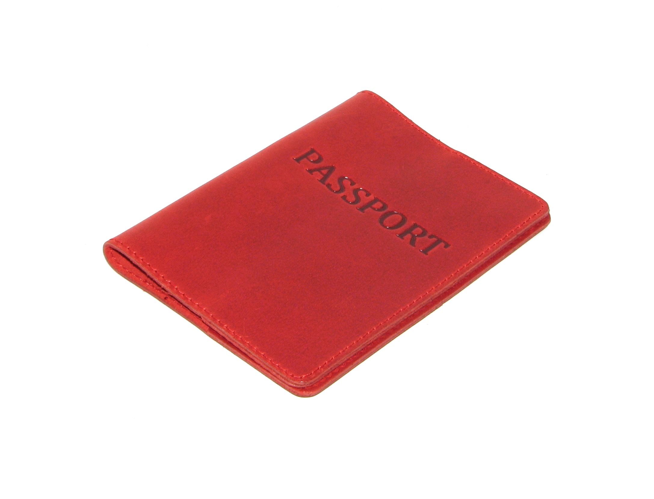 Шкіряна Обкладинка на Паспорт DNK Leather Passport-H червона Шкіряна Обкладинка на Паспорт DNK Leather Passport-H червона